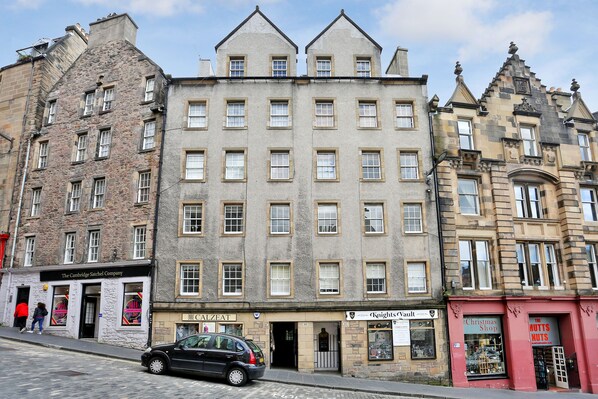 Front of property - West Bow overlooking the Grassmarket (Edinburgh)