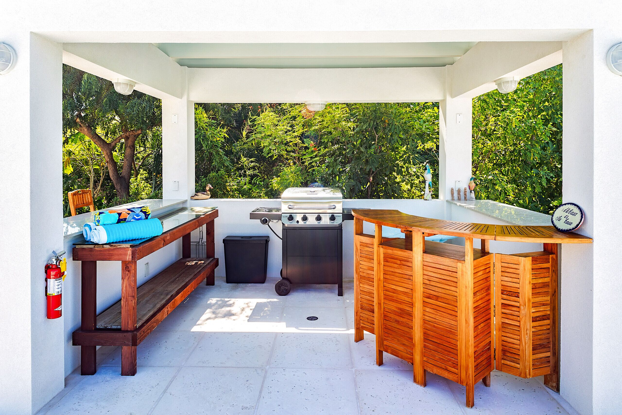 Overnattingsstedets uteområder