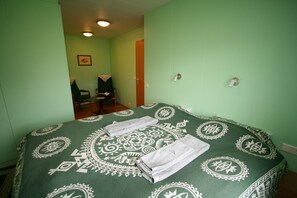 Habitación con 1 cama doble o 2 individuales, baño privado | Tabla de planchar con plancha, cunas gratuitas, wifi gratis