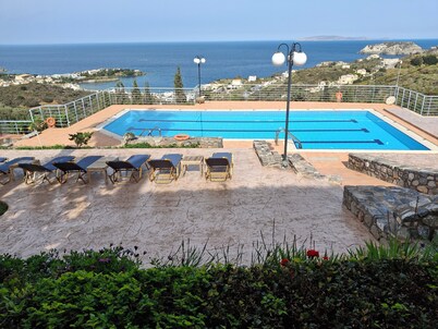 Villa Overlooking the Sunrise and the Endless Blue of the sea