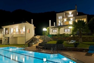 Villa Overlooking the Sunrise and the Endless Blue of the sea