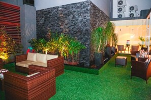 Sitzecke in der Lobby