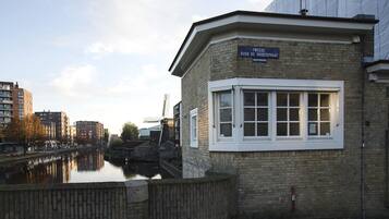 Overnatningsstedets facade