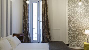 Appartement, 2 slaapkamers | 2 slaapkamers, een strijkplank/strijkijzer, babybedden (toeslag)