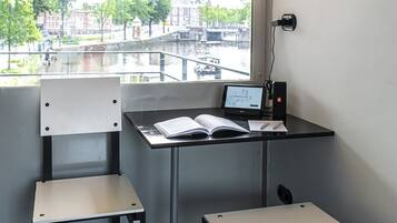 Apartment, 1 Double Bed, Canal View | 1 bedroom, in-room safe, individually decorated, individually furnished