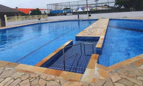Apt well decorated and complete 50 meters from the beach + beach service