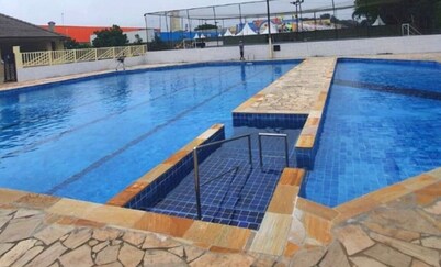 Apt well decorated and complete 50 meters from the beach + beach service