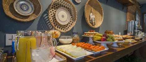 Gratis frukostbuffé varje dag