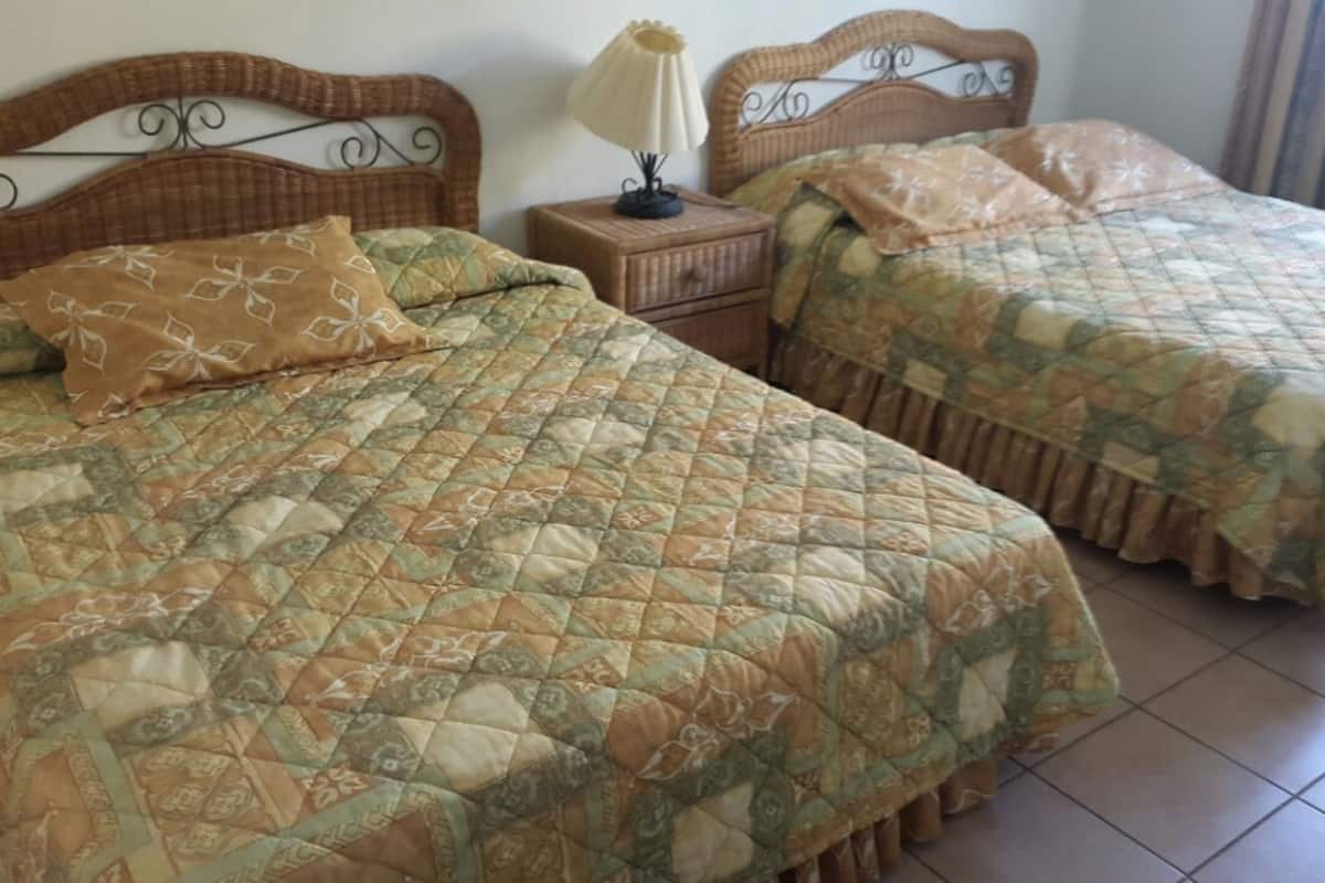 2 slaapkamers, een kluis op de kamer, individueel gedecoreerd
