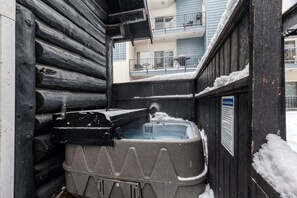 Idromassaggio all'aperto