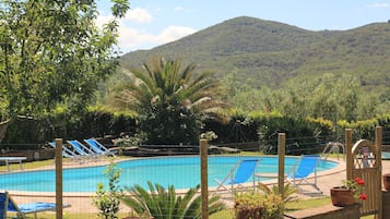 Seasonal outdoor pool