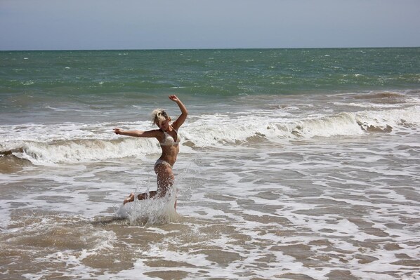 In Strandnähe, Liegestühle