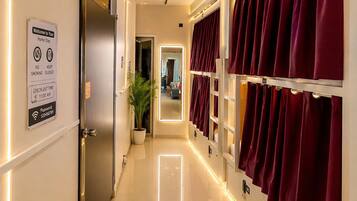 Classic Shared Dormitory, Mixed Dorm, Non Smoking, Balcony | In-room safe, laptop workspace, blackout curtains, free WiFi