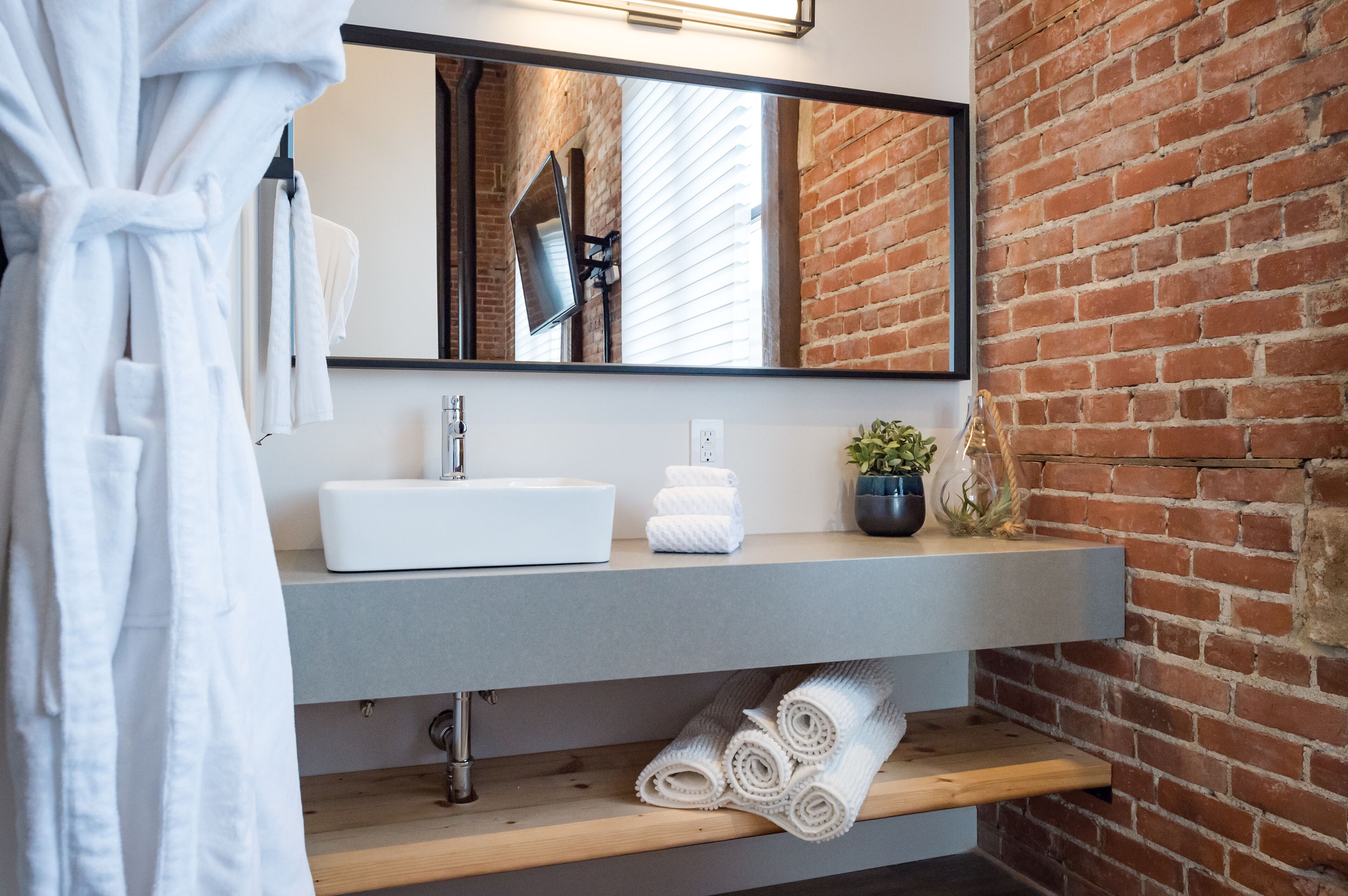 the treasury suite | bathroom sink