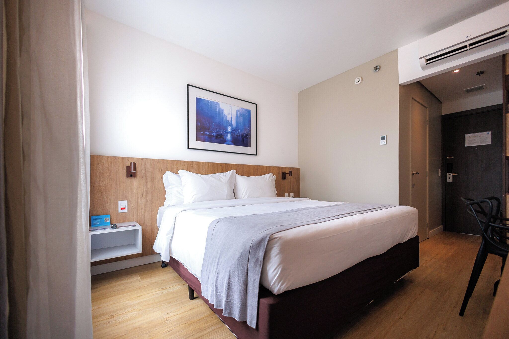 Minibar, in-room safe, desk, blackout curtains