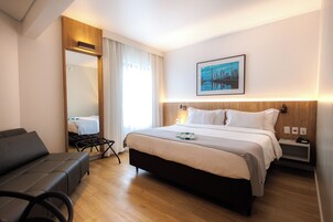 Minibar, in-room safe, desk, blackout curtains