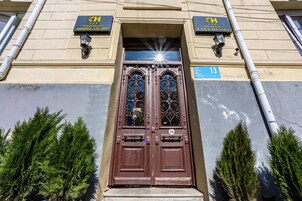 Fachada de la propiedad