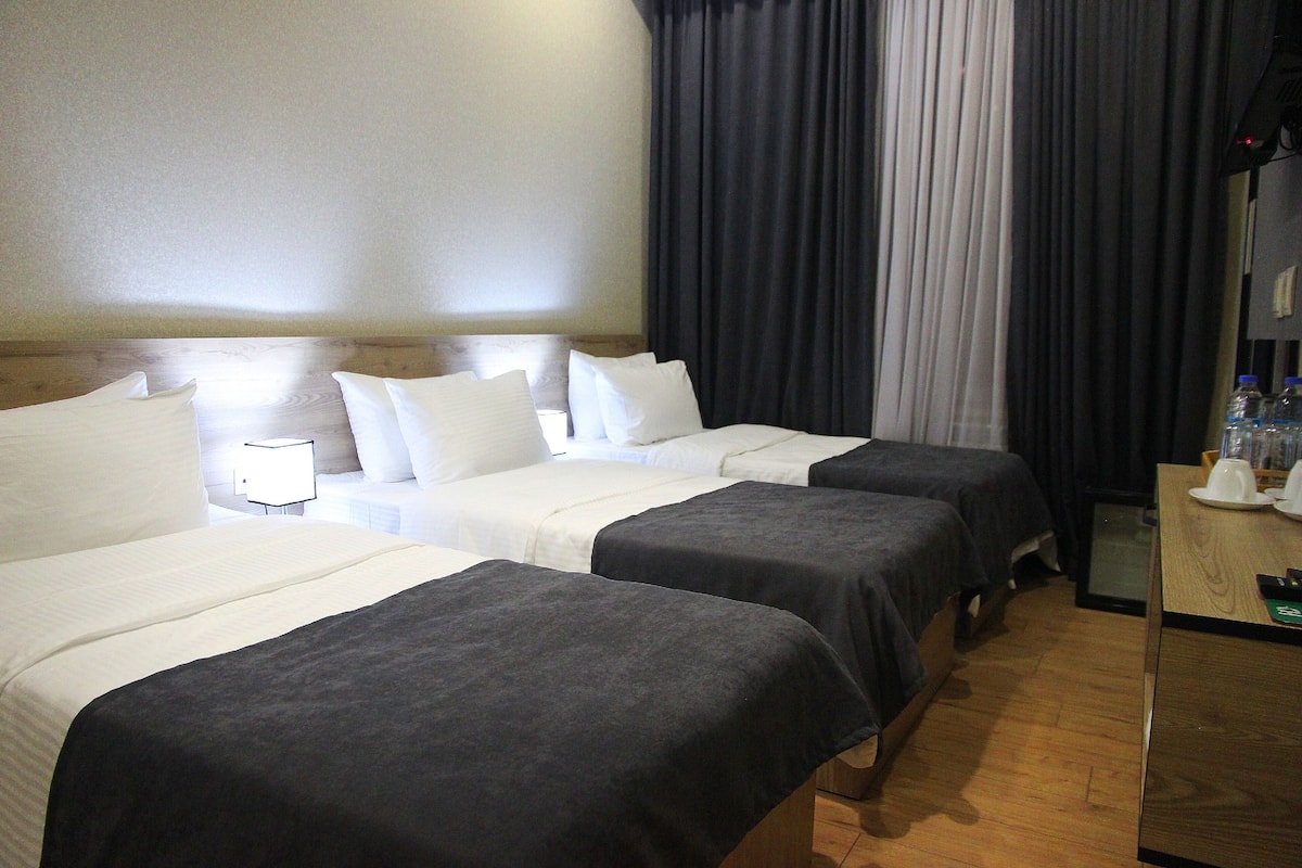 Deluxe Triple Room | Premium bedding, down comforters, memory foam beds, minibar