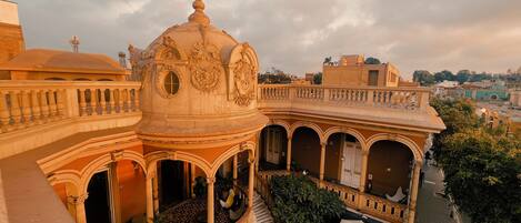 Façade de l’hébergement