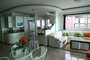 TV, DVD player, stereo