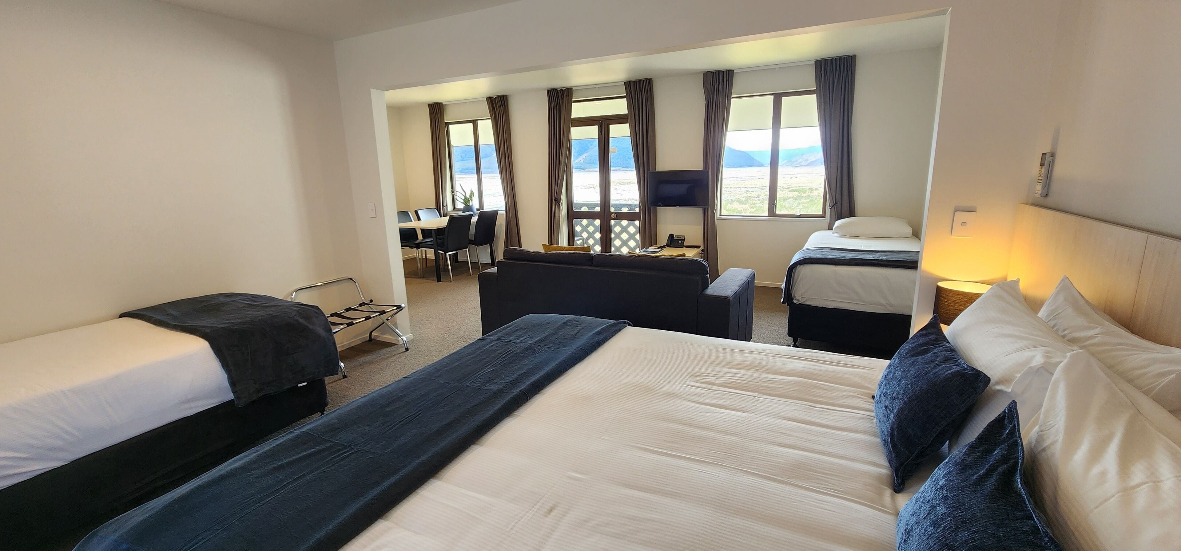 family double room | blackout curtains, soundproofing, iron/ironing board, free wifi