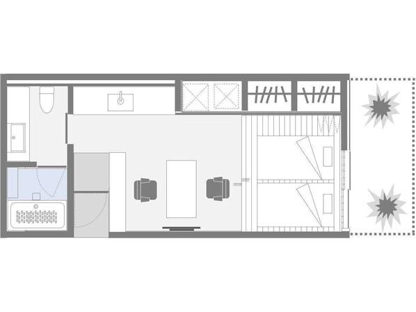 Floor plan - Gunjo No Tsuki (Kanazawa)