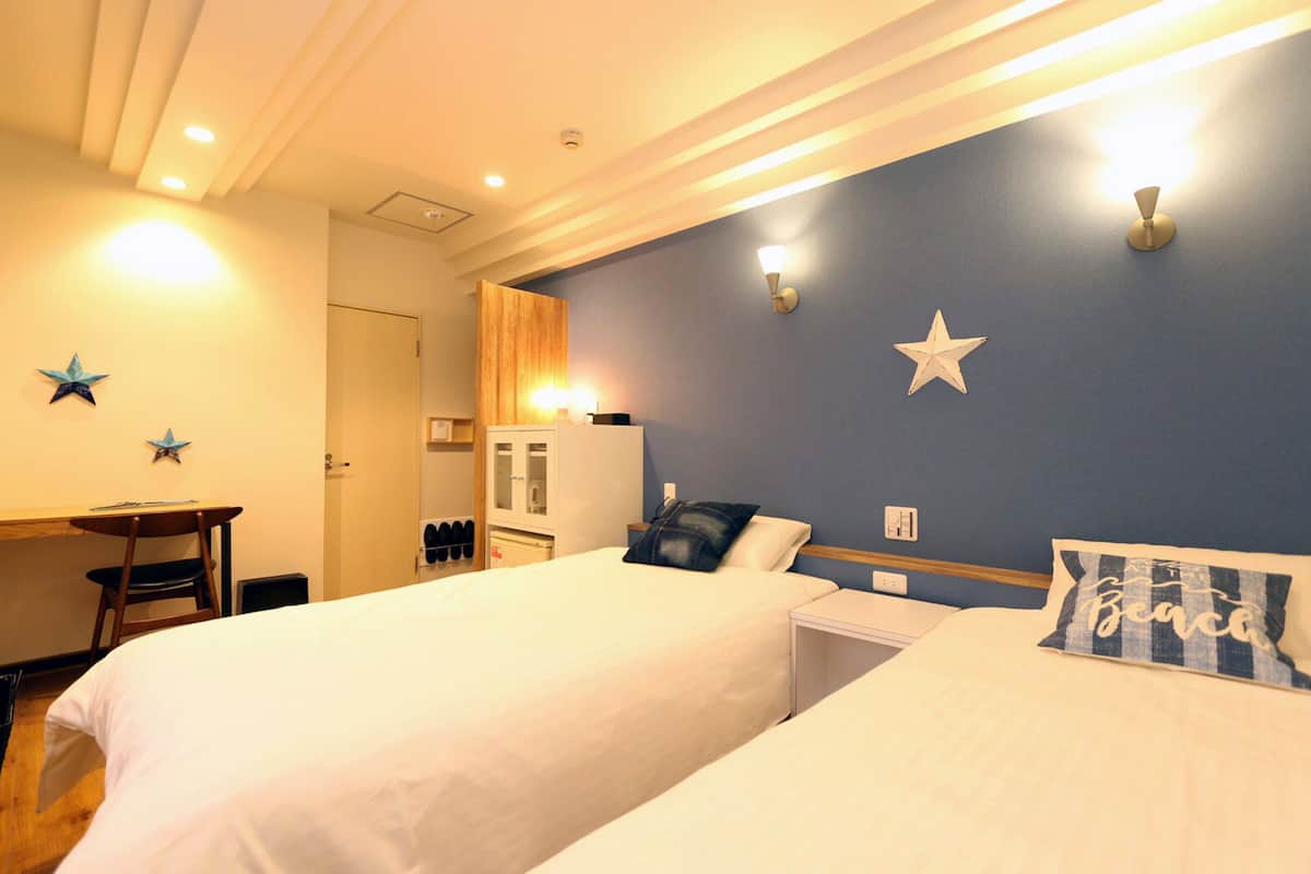 twin room | 1 bedroom, iron/ironing board, free wifi