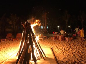 Outdoor banquet area - Naomi Resort (Phu Quoc)