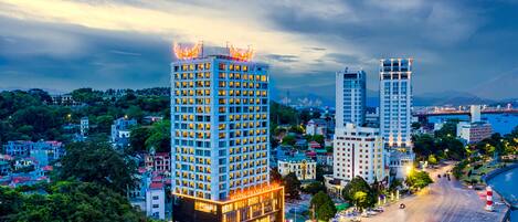 Fassade der Unterkunft