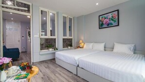 ห้องแฟมิลี่ | มินิบ าร์, โต๊ะทำงาน, เตารีด/โต๊ะรีดผ้า, Wi-Fi ฟรี