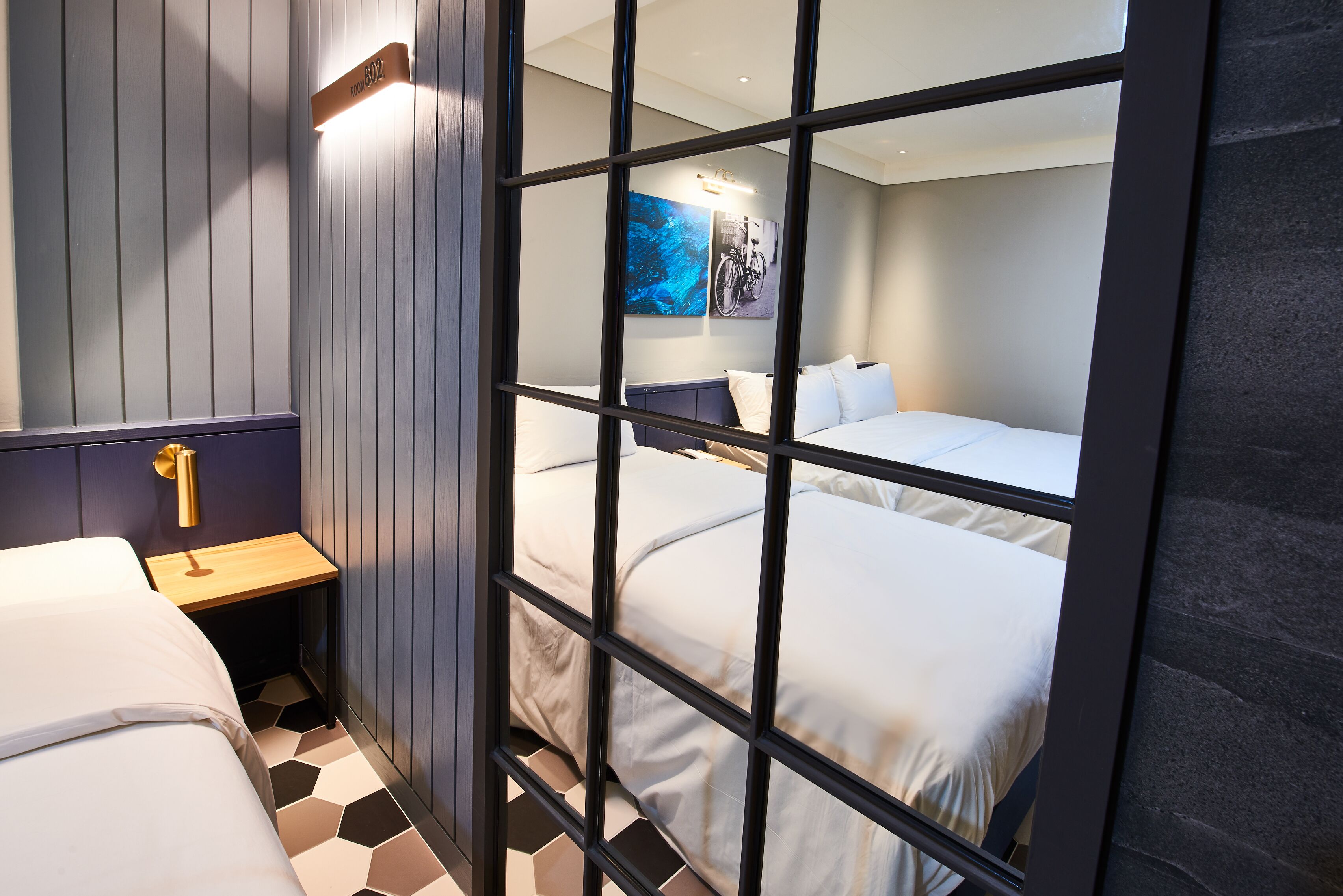 vip twin | premium bedding, memory-foam beds, minibar, individually decorated