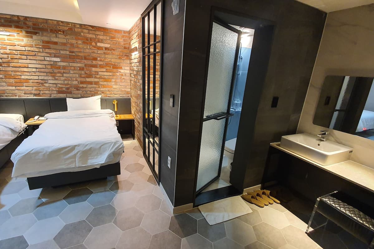 vip twin | premium bedding, memory-foam beds, minibar, individually decorated