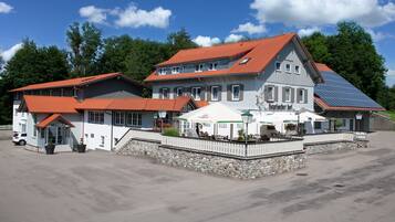 Fassade der Unterkunft