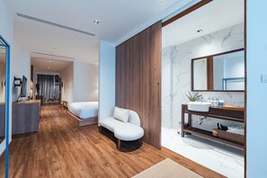 Penthouse | Coffres-forts dans les chambres, Wi-Fi gratuit, draps fournis