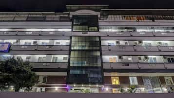 Front of property – evening/night