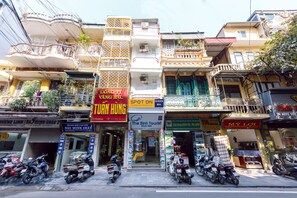 Fassade der Unterkunft