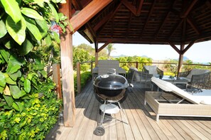BBQ/picnic Area - Villa Acassia with 2 rooms (Black River)