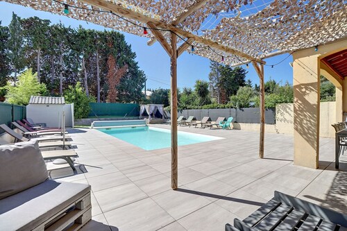 Villa for 8-10 people in St Aygulf private pool