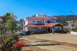 Façade de l’hébergement