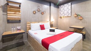 Doppelzimmer | Schreibtisch, kostenloses WLAN