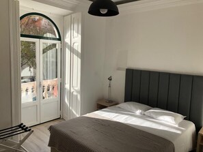 Chambre Double, salle de bains commune