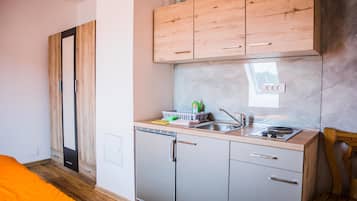 Classic Studio | Private kitchen | Cookware/dishes/utensils