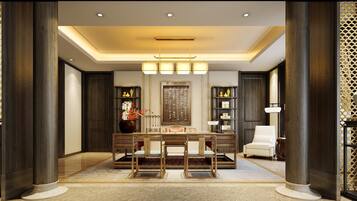 Minibar, in-room safe, desk, blackout drapes