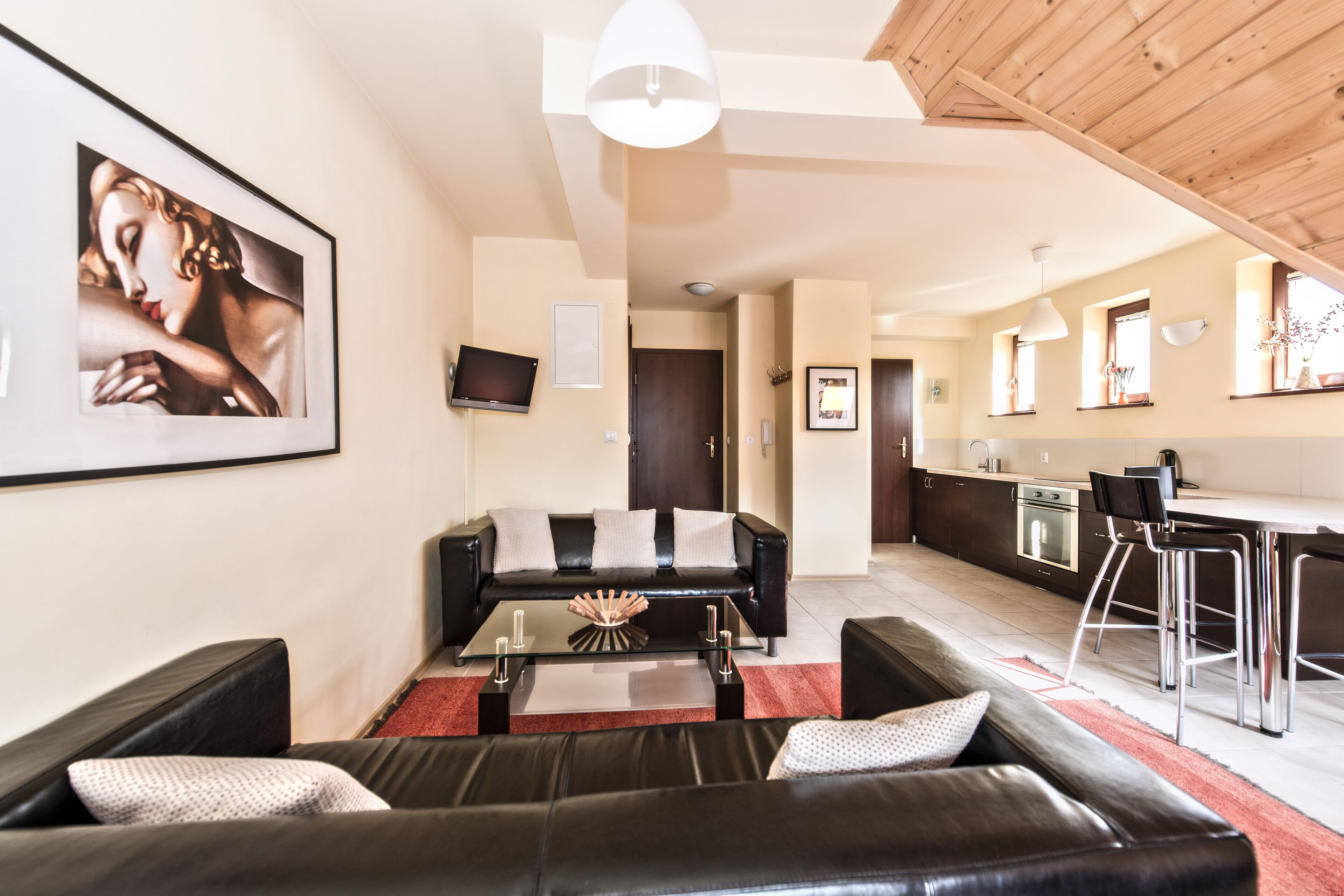 Apartamento (A5) | Sala de estar | Una televisión de pantalla plana