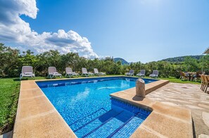 Pool - Finca Pollensa Can Carabassot with private pool (Pollensa)