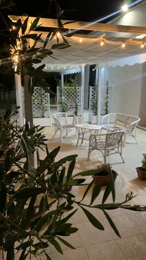 Terrace/patio - Musci Don Peppino Apartment (San Foca)