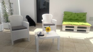 Terrace/patio - Don Peppino Apartment. (San Foca)