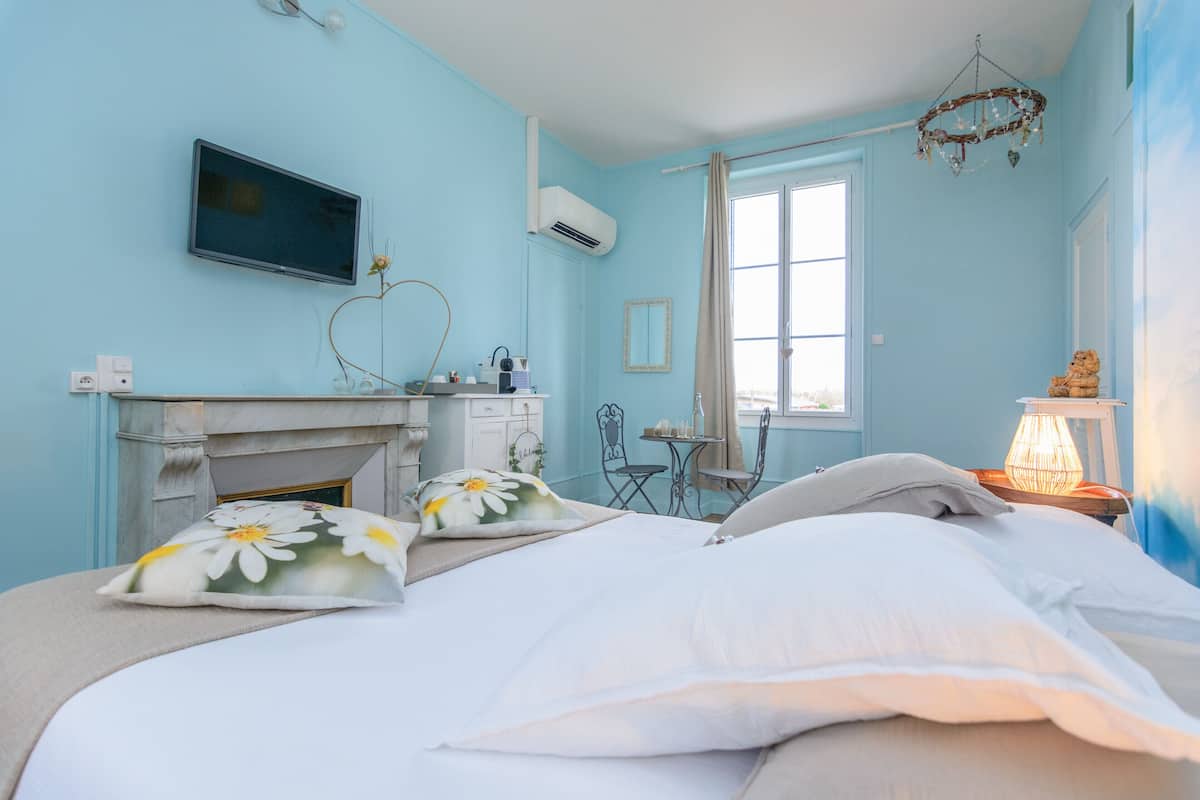 Superior tweepersoonskamer (MYOSOTIS) | Lakens van Egyptisch katoen, luxe beddengoed