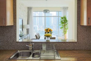 Appartement Deluxe, 2 chambres | Cuisine privée
