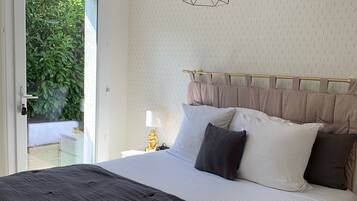 2 chambres, literie de qualité supérieure, matelas mémoire de forme